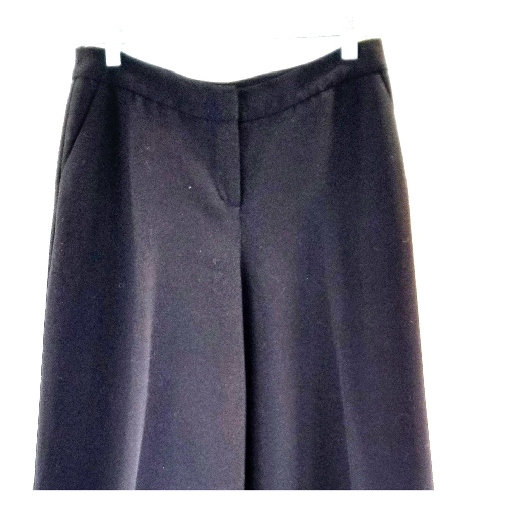 Halogen Black Wide leg palazzo slacks